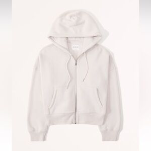 Abercrombie & Fitch White Hoodie